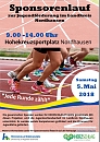 Sponsorenlauf Plakat (Herzschlag)