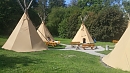 Tipis in Lauterbach (D. Wand)