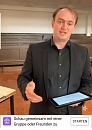 Ramon Seliger von der OnlineKirche der EKM (Screenshot)