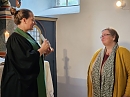 Segnung der qualifizierten Lektorin E. L&uuml;bbecke  (Regina Englert)