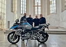 Thomas Claus, Jens B&ouml;nisch, Pfarrer Jochen Lenz & Dirk Schimm - Vorbesprechung f&uuml;r den Bikergottesdienst am 28.04.2024  (https://www.rideforcharity.de/)