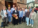 Der S&uuml;dharz in Gernsbach bei Pfarrer Jochen Lenz (J. Eichel)