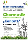 Chortreffen zu Kantate (Kirchengemeinde Ilfeld)
