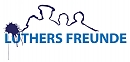 Logo Luthers Freunde wei&szlig; (Mundgestaltung, Nordhausen)