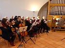 Die Fl&ouml;tengrupppe und ein kleines Patzelt-Orchester (Foto: R. Englert)