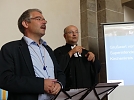 Superintendent Schwarze bei seinem Gru&szlig;wort (Foto: R. Englert)