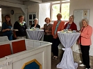 In Liebenrode trank man nach der Tauferinnerung fr&ouml;hlich gemeinsam Kaffee (Foto: S. Wegner)