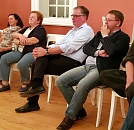 Die Abendg&auml;ste - Herr M&uuml;ller, Herr Titulaer (Foto: R. Englert)