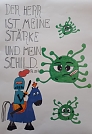 Kinderplakat Corona  (Foto: K. Schmolke )