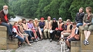 Br&uuml;cke Creuzburg, Mittagspause (Foto: Claus Conrad)
