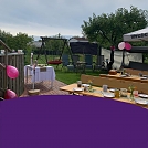 Der Garten der Familie Wenderoth war festlich geschm&uuml;ckt. (Foto: Anita Rothensee)