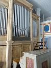 im Geh&auml;use einer alten Knauf-Orgel befindet sich in Liebenrode eine universell einsetzbare Orgel (Foto: Norbert Patzelt)