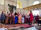 ein gro&szlig;er Chor aus Kindern und Erwachsenen, haupts&auml;chlich aus Silkerode (Foto: Sabine Wegner)