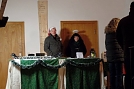 Weihnachtsmakrt in Niedergebra, Stand des F&ouml;rdervereins (Foto: B. Halver)