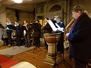 Der regionale Fl&ouml;tenkreis bei der Adventsmusik in Bleicherode (Foto: St. Marien)