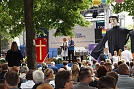 Er&ouml;ffnungsgottesdienst mit dem &Ouml;kumenischen Kindergarten (Foto: M. Schwarze)