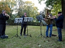 Das Bleicher&ouml;der Bl&auml;sersextett spielt auf (Foto: R. Englert)