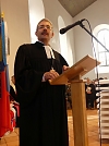 Superintendent Andreas Schwarze predigt (Foto: R. Englert)