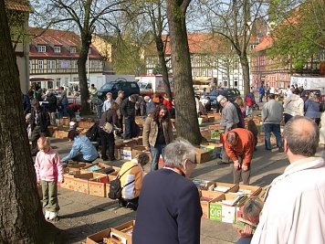 B&uuml;chermarktget&uuml;mmel (Foto: Tuschy)