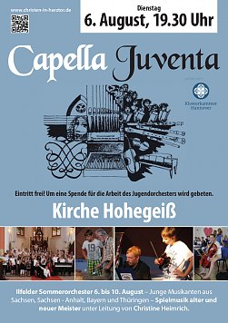 Konzert in Hohegei&szlig; (Foto: Capella Juventa)