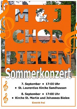 Plakat (Foto: KG Bielen)