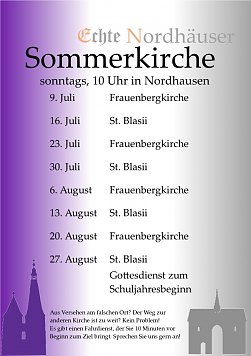 Sommerkirche (Foto: Wolf-Johannes v.Biela)