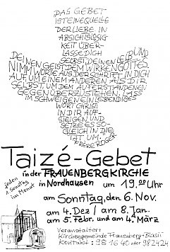 Taiz&eacute;-Gebet (Foto: F.Tuschy)