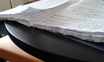 Kollateralsch&auml;den - Die Noten trocknen  (Foto: MK)