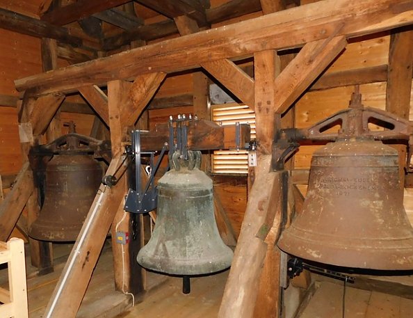 Eine der &auml;ltesten Glocken des Eichsfelds (Foto: W. Fromm)