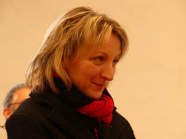 Gemeindep&auml;dagogin Kerstin M&uuml;ller wird verabschiedet (Foto: Regina Englert)