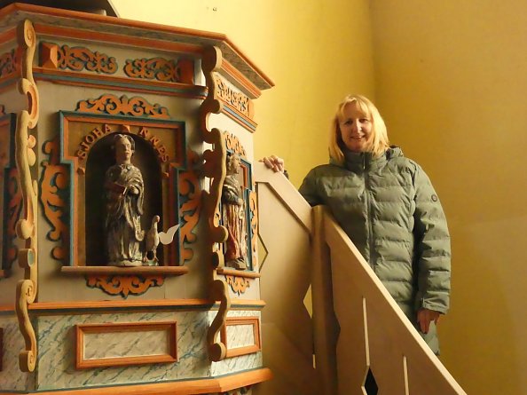 Christina Mitzlaff freut sich &uuml;ber das Erreichte (Foto: Regina Englert)