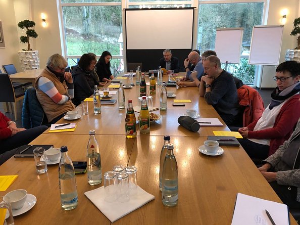 Andacht mit Superintendent Andreas Schwarze  (Foto: M. G&ouml;rk)