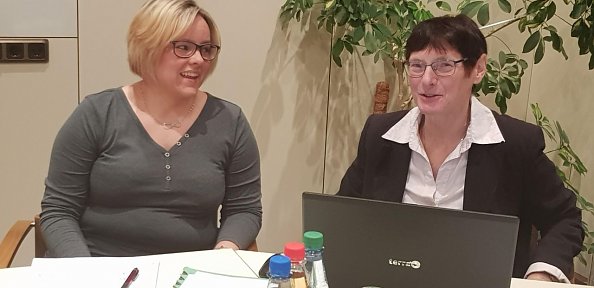 Dagmar Mei&szlig;ner & Anika Lebik  (Foto: Regina Englert)