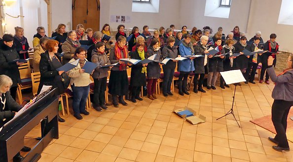 1. FC S&uuml;dharz 2020, Gottesdienst in Niedergebra (Foto: R. Englert)