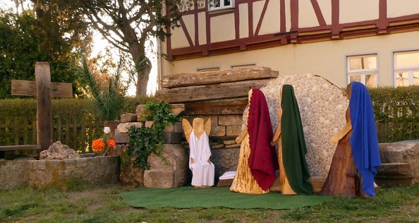 Ostergrab in Salza (Foto: M. H&auml;nel)