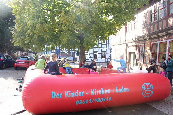 H&uuml;pfkissen (Foto: Tuschy)