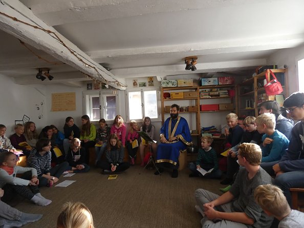 beim Geschichte h&ouml;ren (Foto: keine Ahnung)