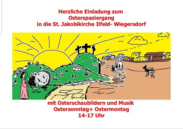 Osterspaziergang in Ilfeld-Wiegersdorf (Foto: Chr.  Heimrich )