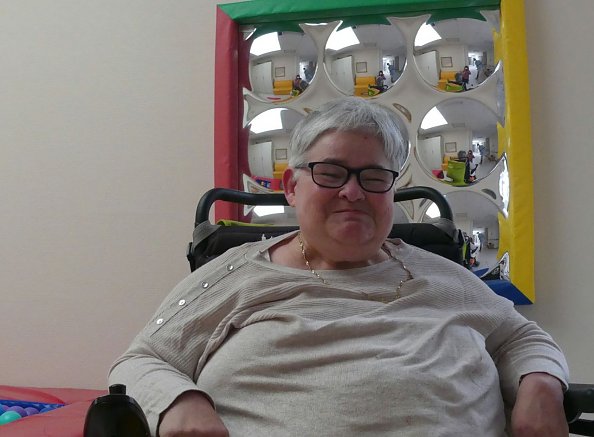 Wie sch&ouml;n, wenn man mit einem L&auml;cheln erwartet wird.  (Foto: R. Englert)