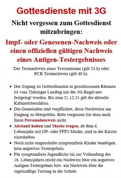 Aushang (Foto: R. Englert)