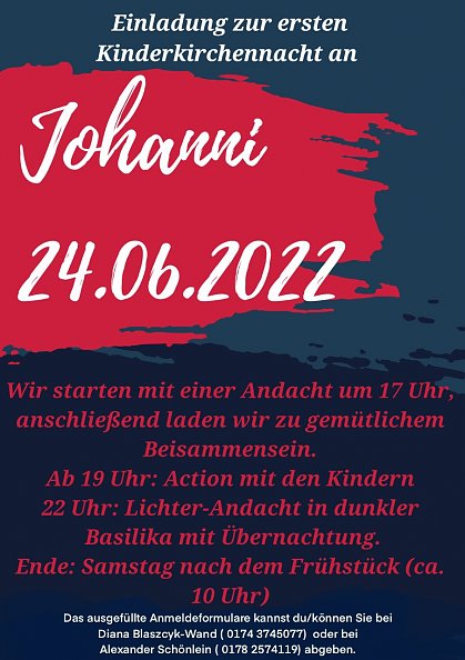 Johanni ML 22 (Foto: D. Blaszcyk-Wand)