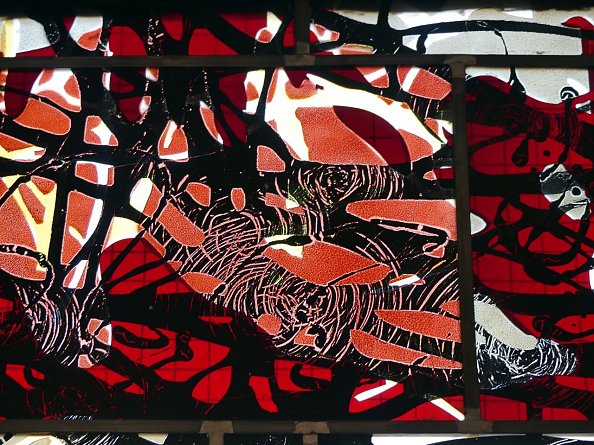 Ein einzelnes Teilst&uuml;ck des Fensters (Foto: R. Englert)