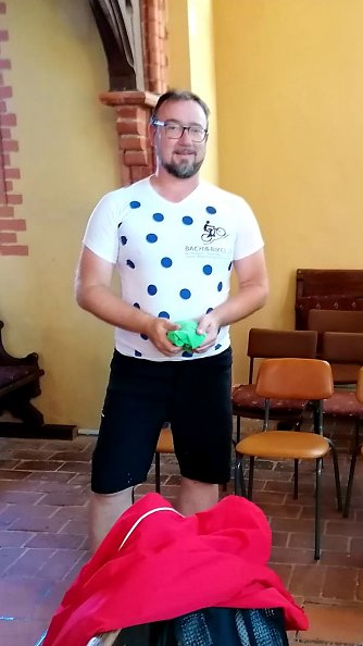 Dirk Schr&ouml;ter aus G&ouml;rsbach im Sieger-Trikot (Foto: K. Hattenhauer)