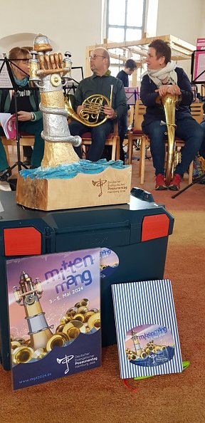 Samstag in Niedergebra zum Posaunen-Workshop (Foto: R. Englert)