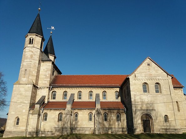 Basilika M&uuml;nchenlohra (Foto: Lothar Westphal)