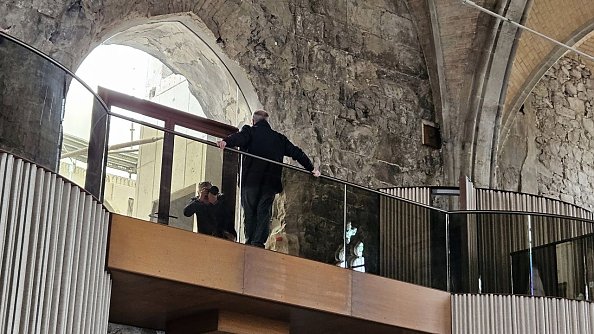 Fotoshooting f&uuml;r die Ausstellung (Foto: R. Englert)