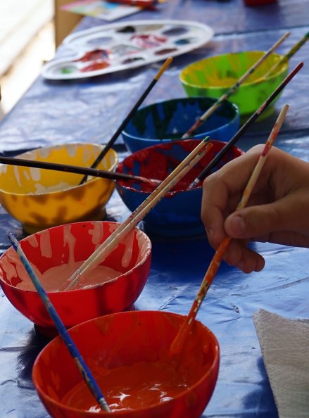 Bastelstra&szlig;en warten auf Gro&szlig; & Klein (Foto: M. Schwarze)
