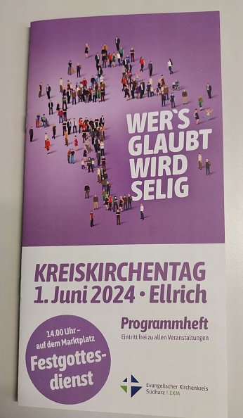 Programmheft (Foto: Chr. Raue-Fuchs)