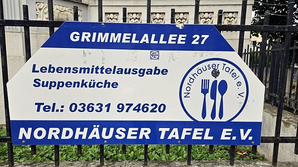 Die Nordh&auml;user Tafel (Foto: R. Englert)