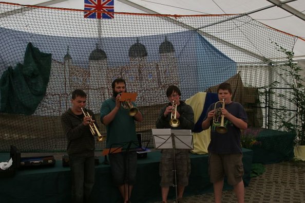 Die Gef&auml;ngnisband (Foto: Handwerkercamp 09)